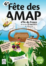 fête des AMAP d\'Ile de France dimanche 22 mai